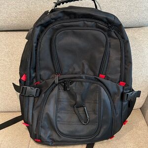 Black Speedo swim backpack NWOT